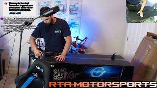 CRAZY GIANT 49 INCH SAMSUNG CHG90 SUPER ULTRA WIDE MONITOR UNBOXING [upl. by Sreip]