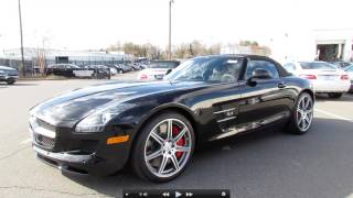 2012 MercedesBenz SLS AMG Roadster Start Up Exhaust and In Depth Tour [upl. by Yadsendew]