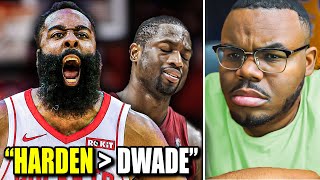 quotDWADE was NEVER on James Hardens level in his NBA careerquot [upl. by Ettevets]