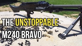 The Unstoppable M240 Bravo FN MAG [upl. by Acirema]