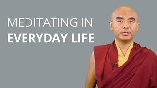 Meditating in Everyday Life with Yongey Mingyur Rinpoche [upl. by Nylrac353]