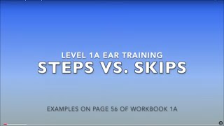 Level 1A Steps vs Skips [upl. by Osicran]