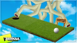 HARDEST HOLE IN ONE SHORTCUTS Golf It [upl. by Brandais129]