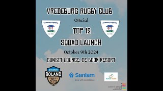 Vredenburg RFC Boland Top 12 Launch [upl. by Ellicec]