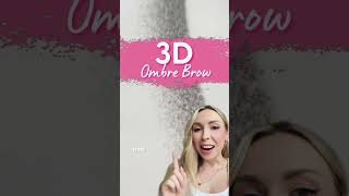 How to create ombre brows with 3D effect [upl. by Anasiul913]