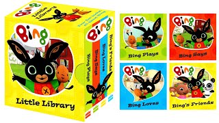 Bing Little Library 4 books to find out all about Bing  A set of read aloud books for children [upl. by Nnyrb]