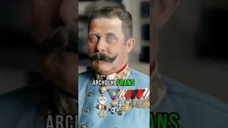 History of World War 1  Archduke Franz Ferdinand history facts shorts ytshorts [upl. by Euqimod421]