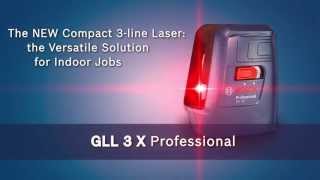 Bosch GLL 3X Professional Crossline Laser [upl. by Missi990]