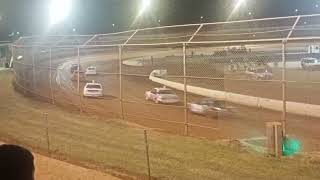 Hi Tec oils Toowoomba Speedway Street Stocks heat 2 160324 [upl. by Jeno]