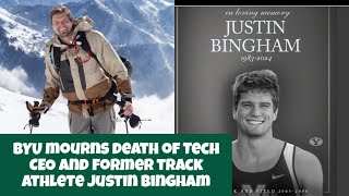 BYU mourns d£àth of Tech CEO and former track athlete Justin Bingham [upl. by Elyl]