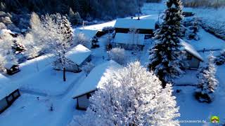 Wintermärchen im Feriendorf SChwarzwassertal [upl. by Eltsirk]