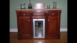 Mini Fridge Cabinet Furniture [upl. by Oika716]