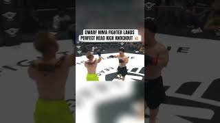 Dwarf MMA Fighter Scores PicturePerfect Head Kick Knockout [upl. by Remos]