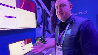 CES 2024  INVITE ONLY  Intel AI PC Generative AI Running OnDevice [upl. by Omolhs]