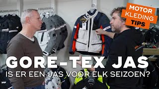 Hoe vind ik een geschikte GoreTex motorjas voor alle jaargetijden  Motorkledingtips [upl. by Wilbur]