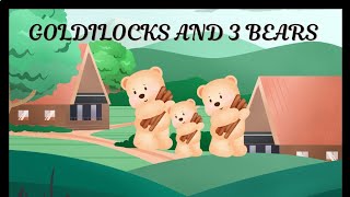 Goldilocks and three 🐻 bears  upcoming english animation  english moral story [upl. by Lainad]