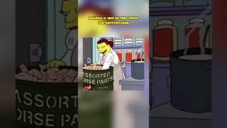 Le Previsioni Dei Simpson Più Inquietanti Di Sempre paura inquietante horror simpsons shorts [upl. by Cyrill]