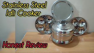 Stainless Steel Idli Cooker  Idli Patra  Idli Pot  Idli Maker  Honest Review [upl. by Westlund880]