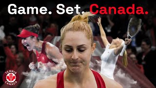 Game Set Canada – Billie Jean King Cup 2020 Chapter 3  Day One [upl. by Carrnan158]