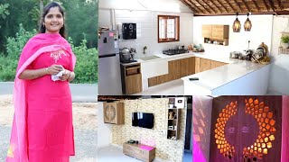 Most requestedquotHome Tourquot🏡😊எங்களின் குட்டி சொர்க்கம் farmhousedreamhomeumaslifestyle hometour [upl. by Irrahs]