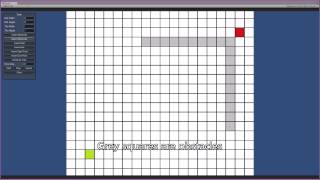 A  pathfinding algorithm in Unity3D [upl. by Aineg]