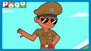 Colorful Little Singham Playing Hide and Seek With Kaal  Little Singham Gameplay [upl. by Eglantine]