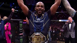 Jon Jones Octagon Interview  UFC 285 [upl. by Talmud]