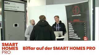 Biffar auf der SMART HOMES PRO München [upl. by Leshia]