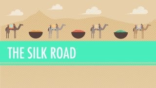 The Silk Road and Ancient Trade Crash Course World History 9 [upl. by Sal134]