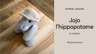 Tutoriel crochet facile pour réaliser un chapeau [upl. by Narret122]