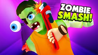 Smashing ZOMBIES To Small Pieces In VR  Zombie Cleanup [upl. by Maurer]