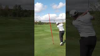 Who wins between a low handicap and a mid handicap golf golfer golfclips golfhighlights [upl. by Boniface]