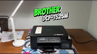 Brother DCP  T525W Wifi Printer Unboxing amp Setup [upl. by Aitel]