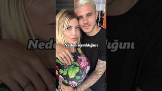 Wanda Naranın İcardiden ayrılma sebebi shorts futbol icardi [upl. by Ahsiekyt]