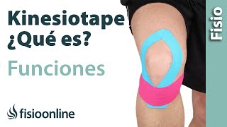 Kinesiotaping o vendaje neuromuscular ¿Qué es y cómo funciona [upl. by Cattima227]