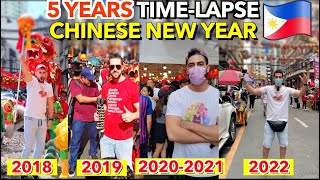 How is Chinese New Year 2022 in BINONDO MANILA During Pandemic 🐯🇵🇭 [upl. by Esirahs]