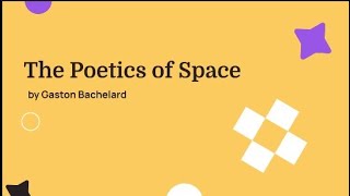 Summary 06 quot The poetics of space Book by Gaston Bachelard [upl. by Saberhagen]