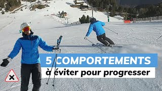 Ski  5 comportements à éviter pour progresser façon Labo du skieur [upl. by Moyers]