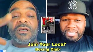 50 CENT POKES FUN AT JIM JONES OVER AIRPORT FIGHT [upl. by Snodgrass]