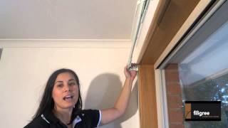 How to install a curtain track [upl. by Elinad]