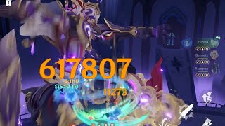 617k  Diluc C1 Plunge attck with Xianyun [upl. by Onibas]