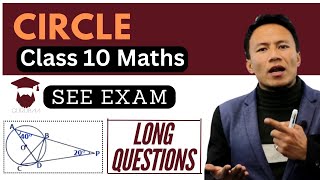 Class 10 Maths Circle in Nepali  Long Questions amp Solutions  SEE Exam Preparation  Gurubaa [upl. by Eahs]