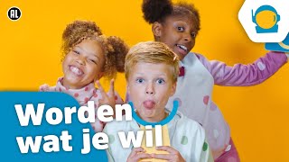 Kinderen voor Kinderen  Worden wat je wil Officiële Kinderboekenweek videoclip [upl. by Gehman]