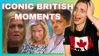 ICONIC BRITISH TV MOMENTS  Canadian Reacts [upl. by Thun]