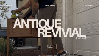 Restore and Explore Refinish Reps and Rejoice  Antique Furniture  Full Body Workout [upl. by Anwahsak]