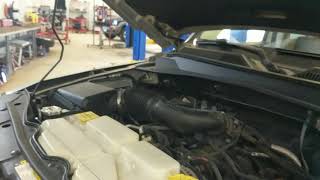 Checking transmission fluid Jeep liberty [upl. by Soren]