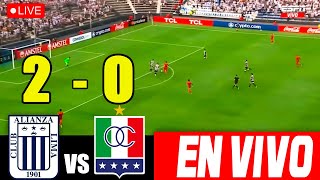 EN VIVO ALIANZA LIMA vs ONCE CALDAS20 I NOCHE BLANQUIAZUL 2024 [upl. by Marybeth]