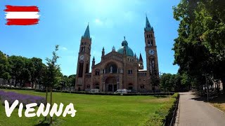 Walk in Vienna  Favoriten Shopping Street  4k [upl. by Ycats]