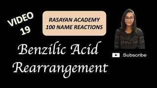 100 Name Reactions 019  Benzilic Acid Rearrangement  Carbonyl Reaction [upl. by Alastair]