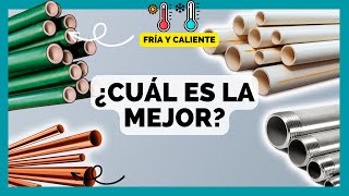 ¿Qué tubería debes elegir en tu casa PVC CPVC PPR COBRE ¿Cuál es mejor ¿Cuál es la peor [upl. by Vladamir]